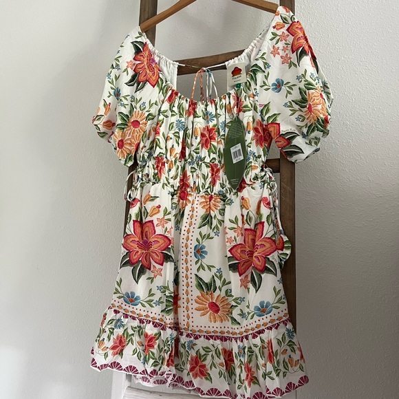FARM Rio Multicolor Floral Mini Dress - Picture 3 of 7